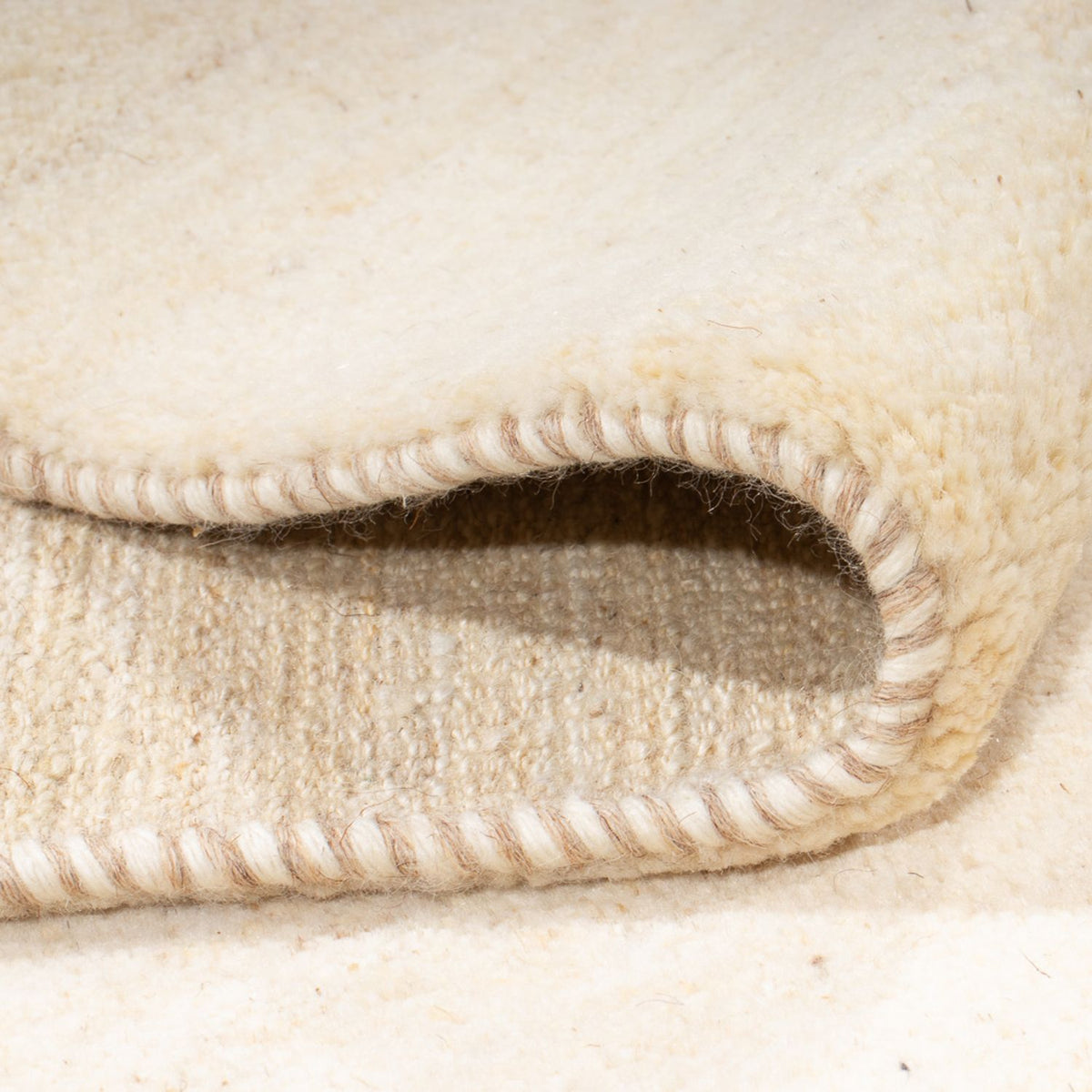 Alfombra Gabbeh - Persa - 240 x 165 cm - beige claro