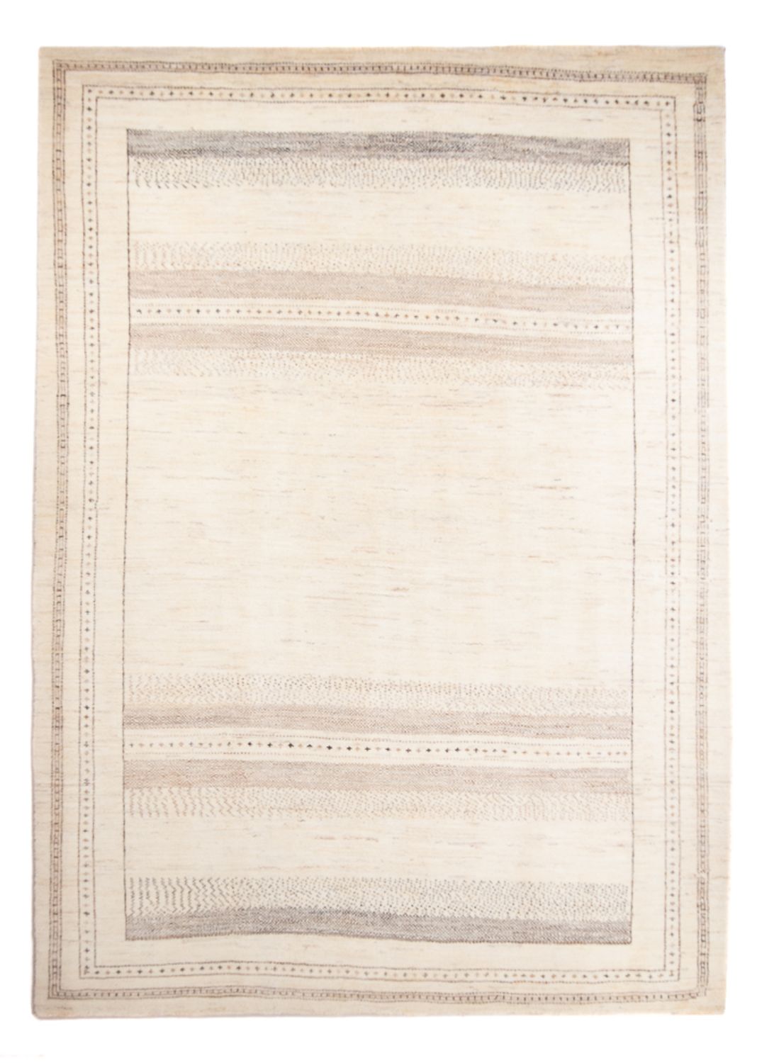 Alfombra Gabbeh - Persa - 303 x 215 cm - beige claro