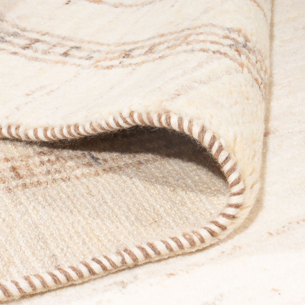 Alfombra Gabbeh - Persa - 303 x 215 cm - beige claro