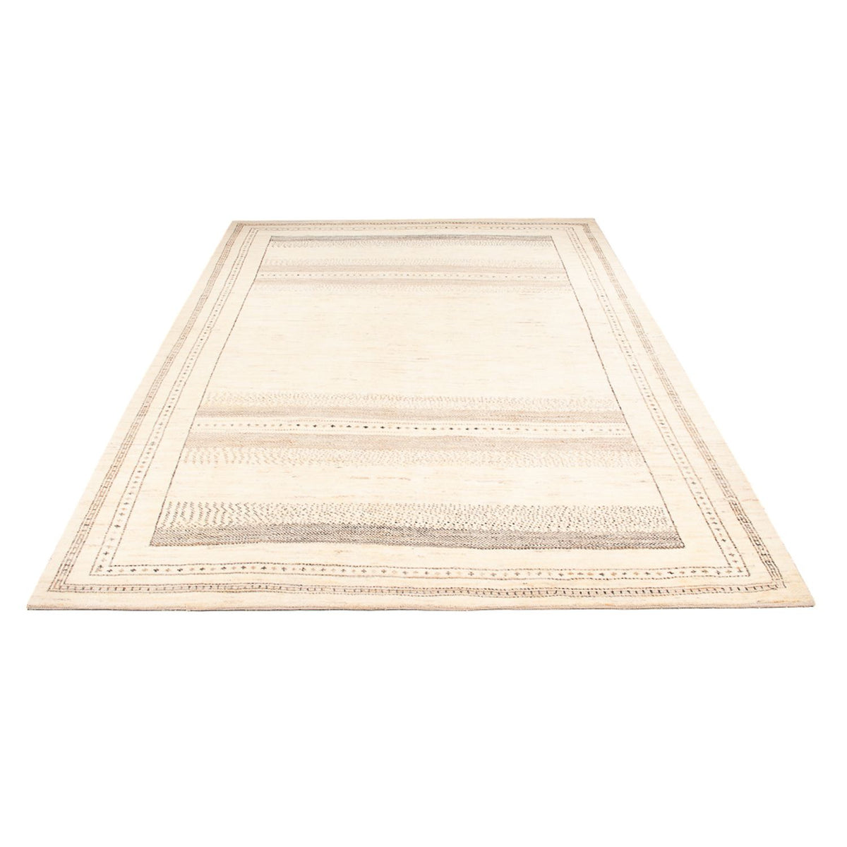 Alfombra Gabbeh - Persa - 303 x 215 cm - beige claro