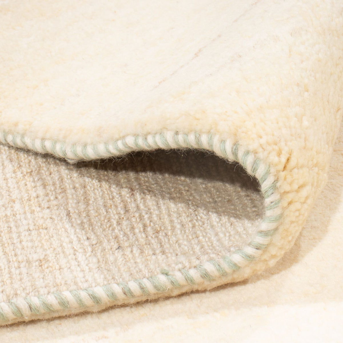 Alfombra Gabbeh - Persa - 234 x 172 cm - beige claro