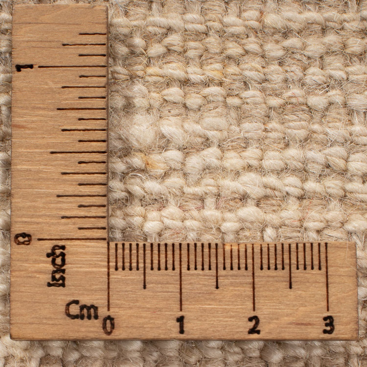 Alfombra Gabbeh - Persa - 218 x 158 cm - beige claro