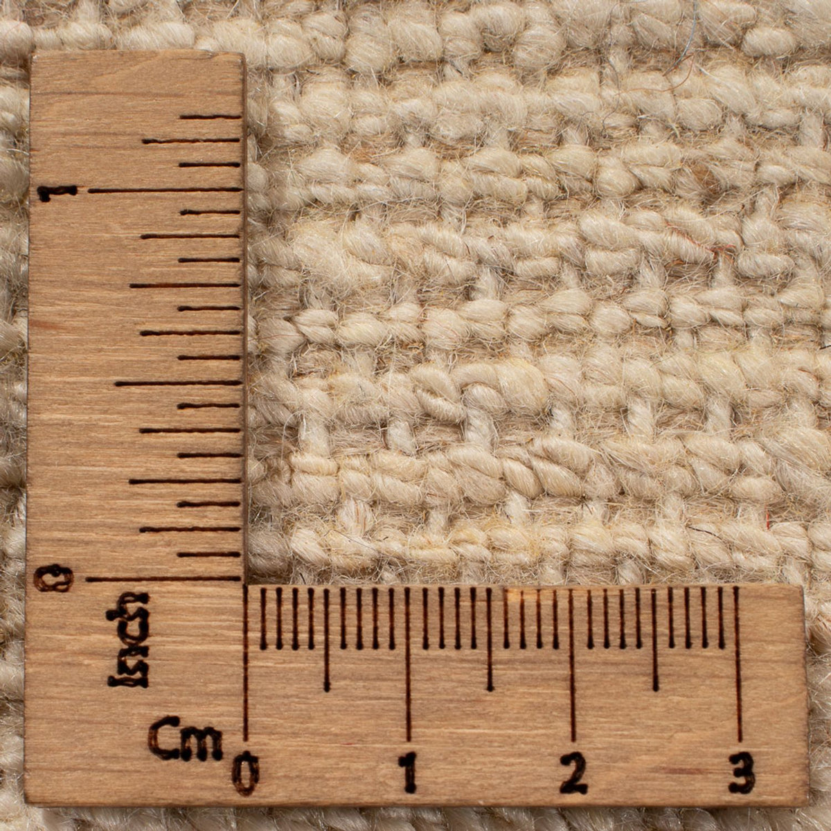 Alfombra Gabbeh - Persa - 212 x 172 cm - beige claro