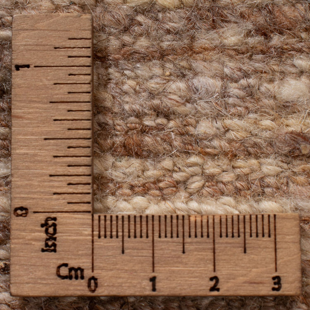 Alfombra Gabbeh - Persa - 98 x 66 cm - beige oscuro