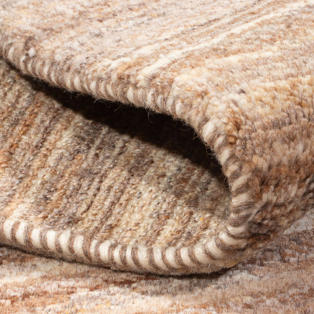 Alfombra Gabbeh - Persa - 96 x 60 cm - marrón claro