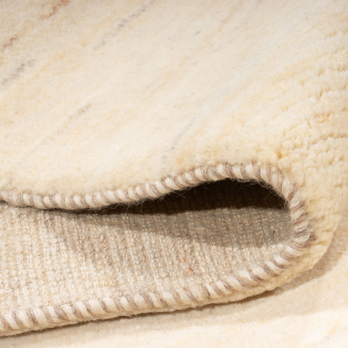 Alfombra Gabbeh - Persa - 240 x 175 cm - beige claro