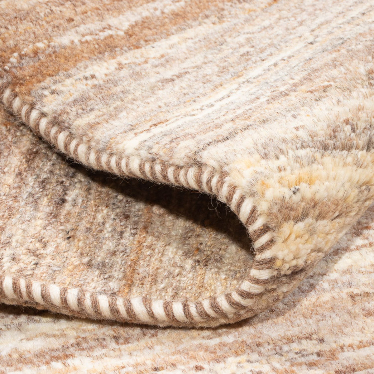 Alfombra Gabbeh - Persa - 96 x 61 cm - marrón claro