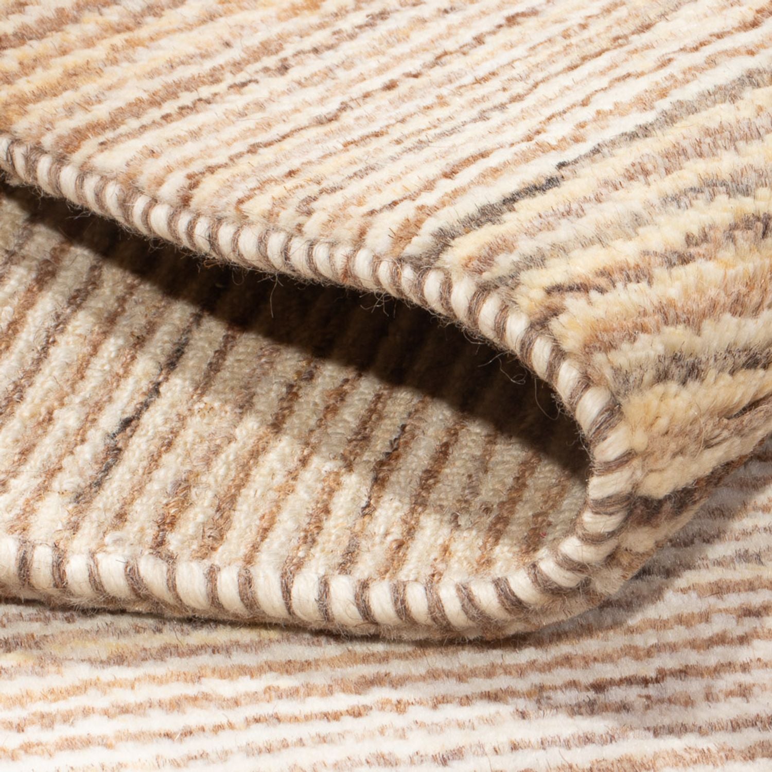 Alfombra Gabbeh - Persa - 96 x 62 cm - beige claro