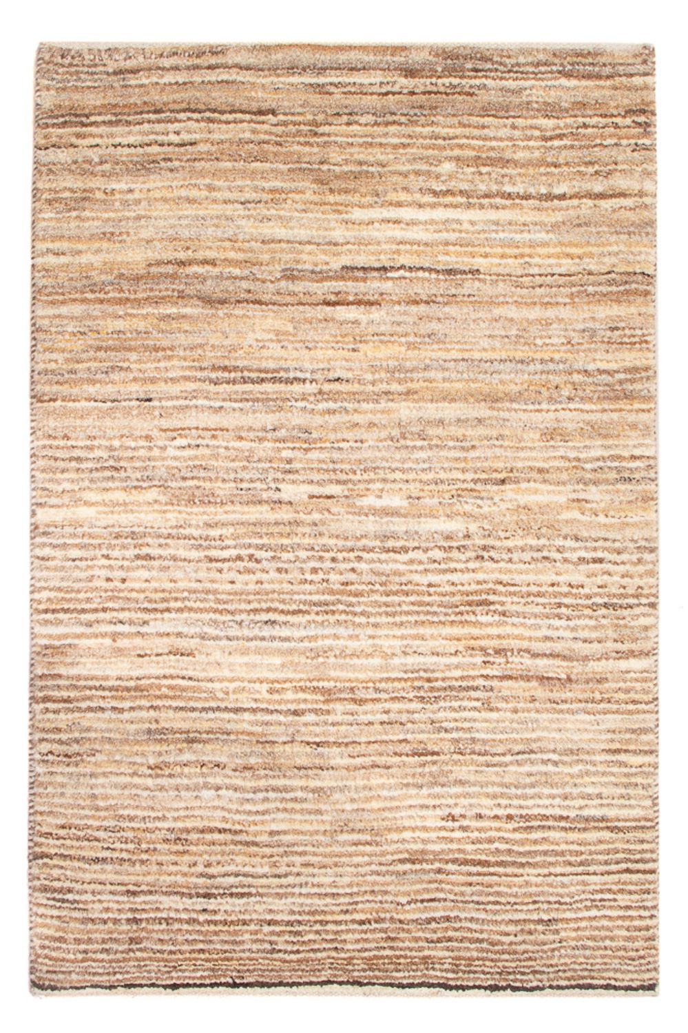 Alfombra Gabbeh - Persa - 88 x 60 cm - beige claro