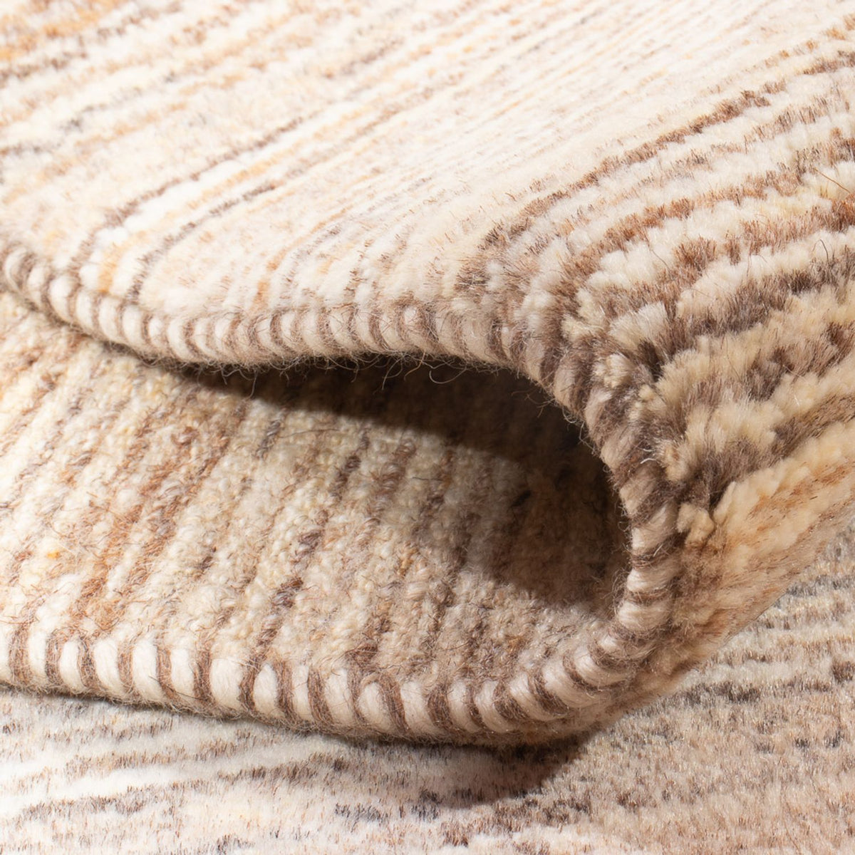 Alfombra Gabbeh - Persa - 96 x 61 cm - beige claro