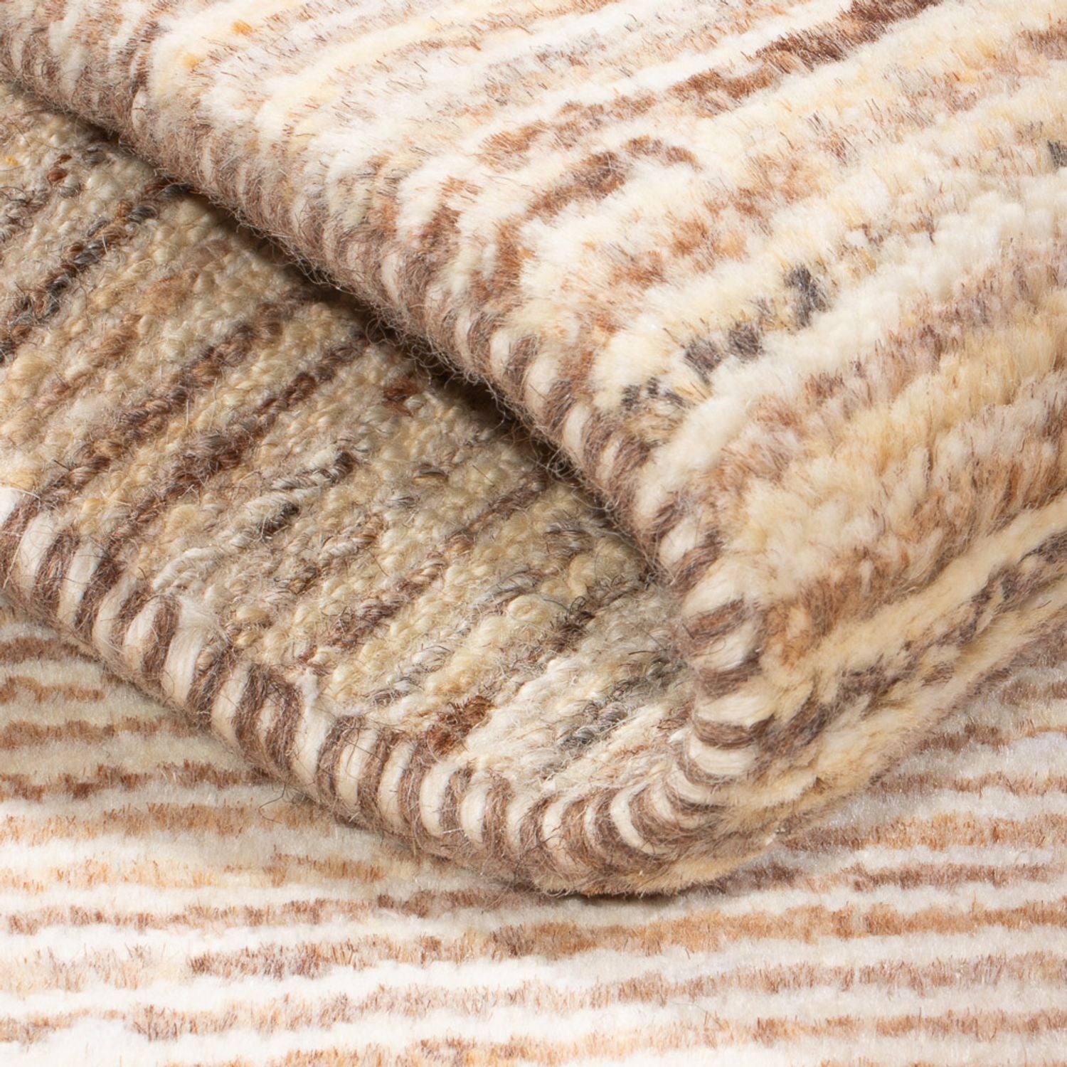 Alfombra Gabbeh - Persa - 93 x 58 cm - beige claro