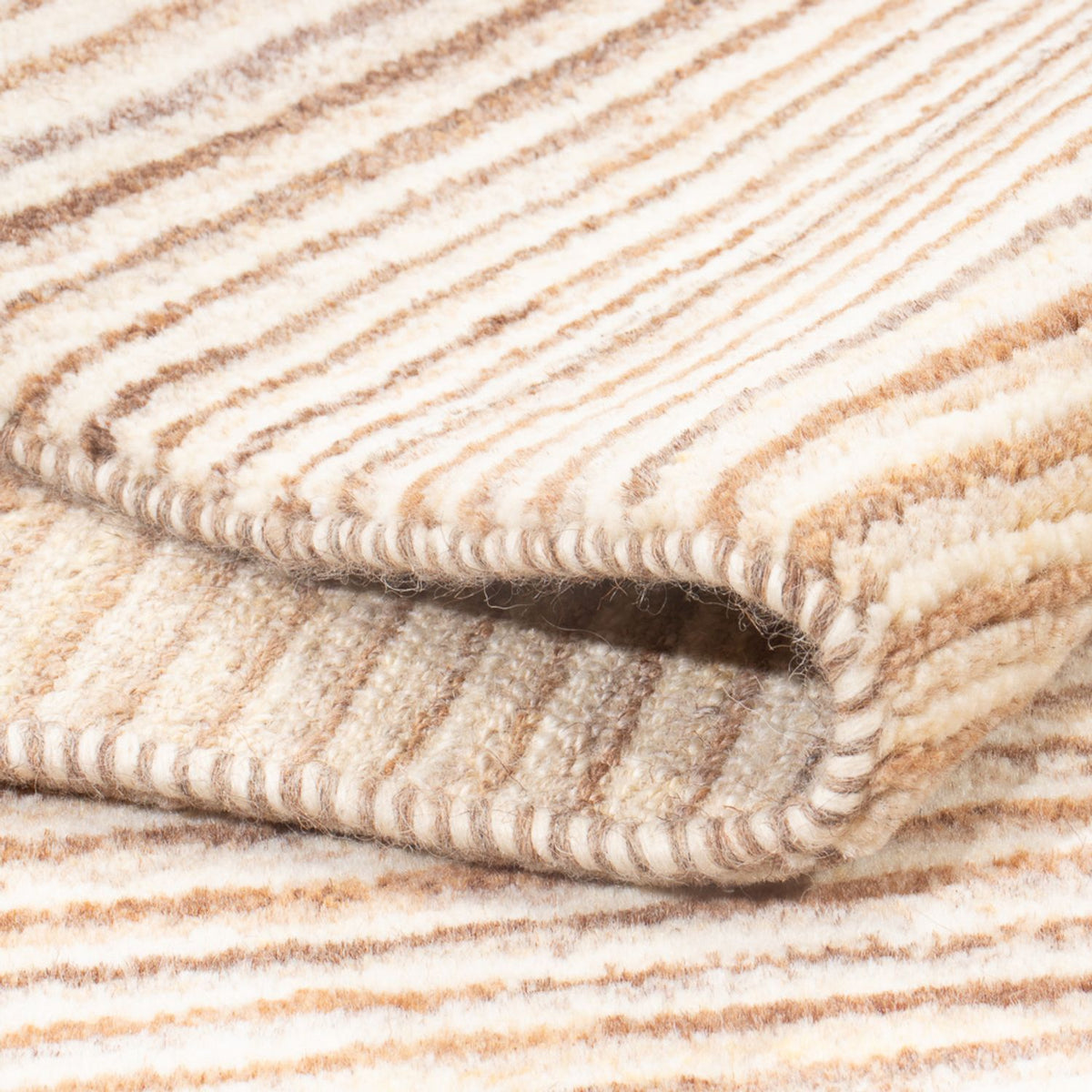 Alfombra Gabbeh - Persa - 140 x 105 cm - beige oscuro