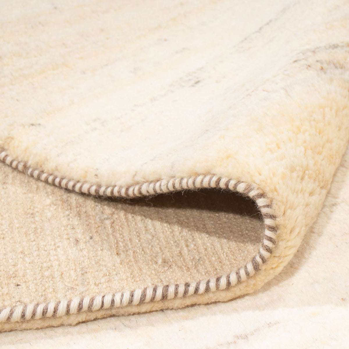 Alfombra Gabbeh - Persa - 247 x 163 cm - crema