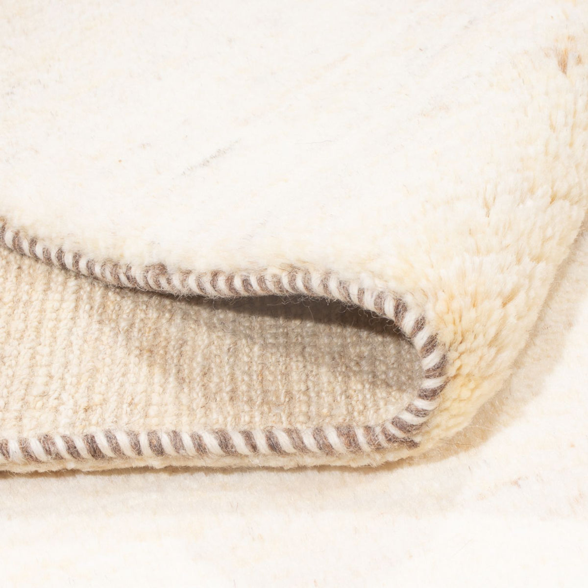 Alfombra Gabbeh - Persa - 197 x 145 cm - blanco