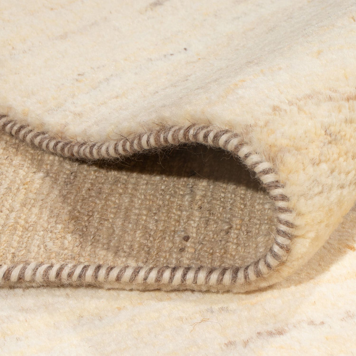 Alfombra Gabbeh - Persa - 231 x 174 cm - beige claro