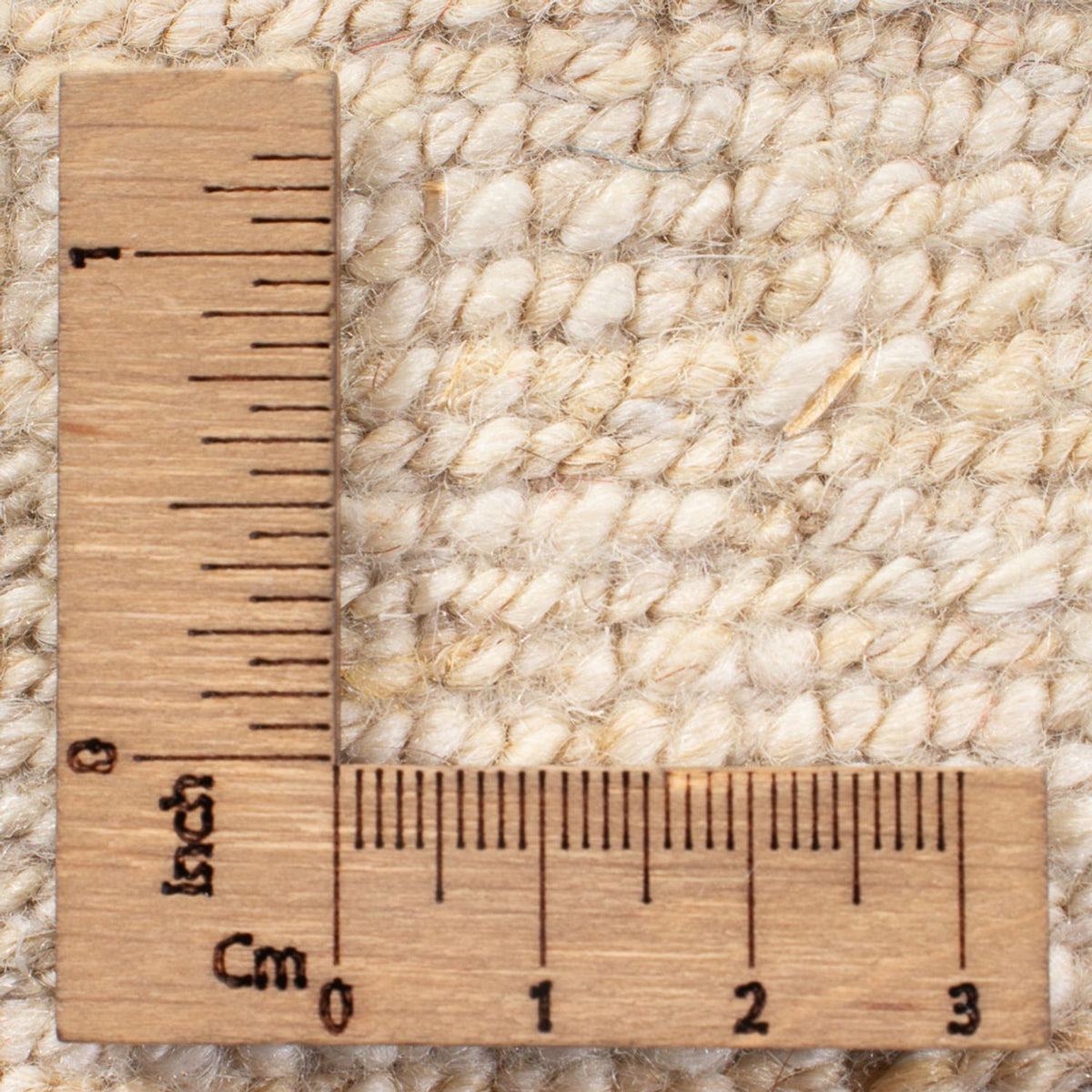 Alfombra Gabbeh - Persa - 101 x 61 cm - crema