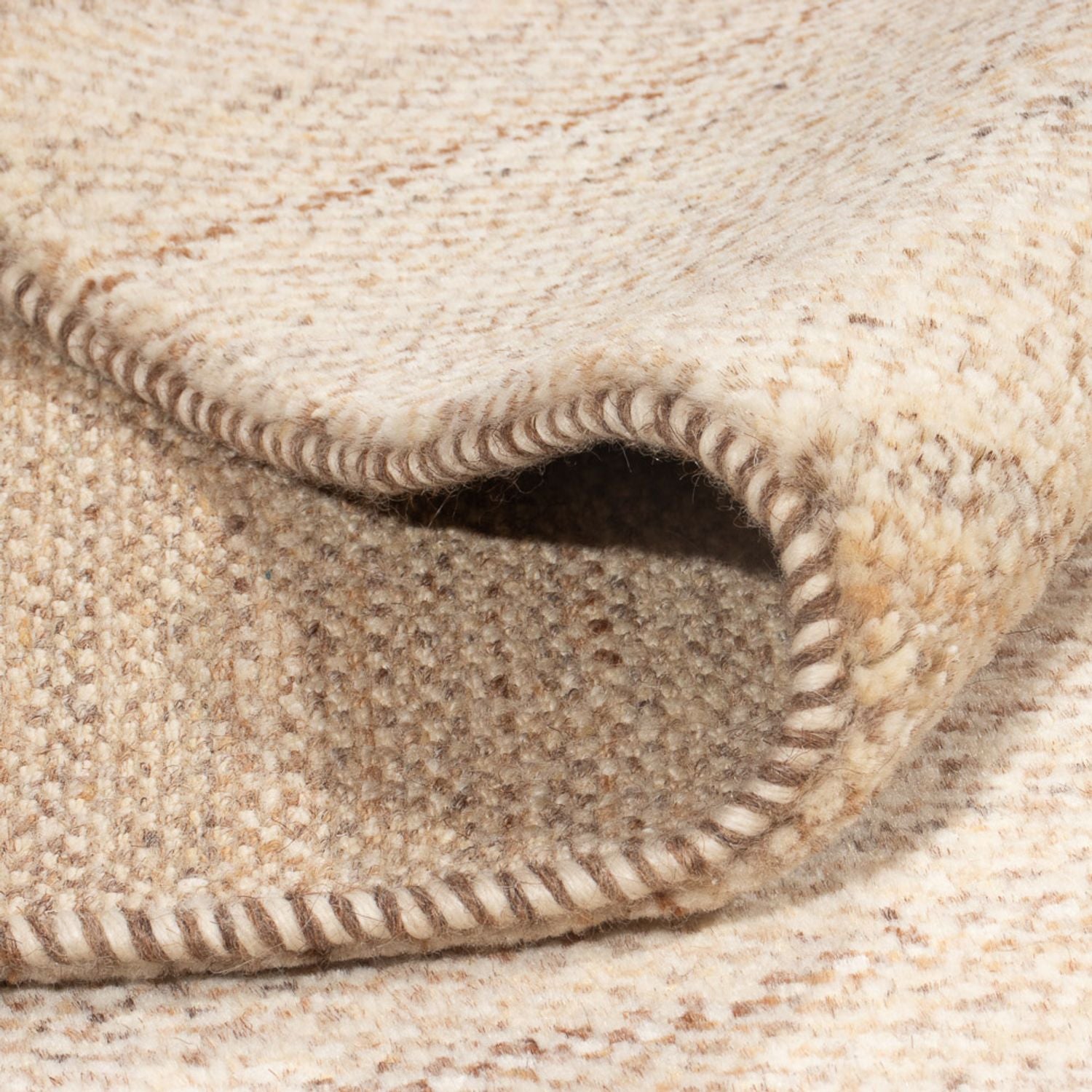 Alfombra Gabbeh - Persa - 235 x 177 cm - beige claro