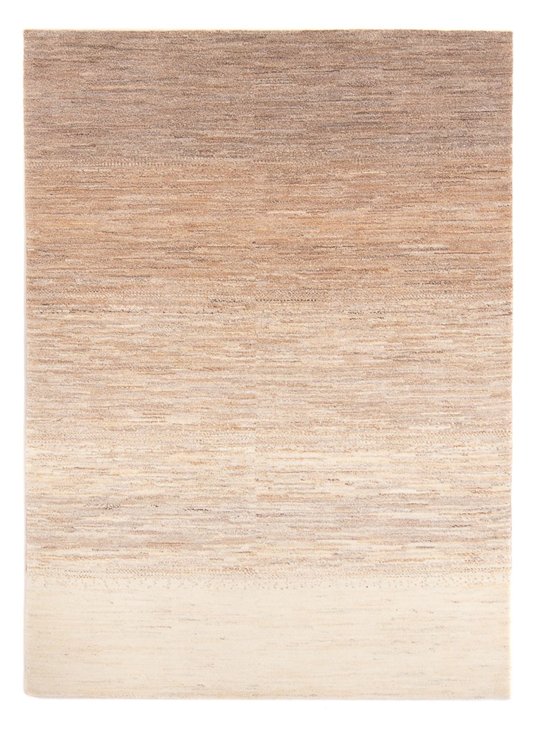 Alfombra Gabbeh - Persa - 237 x 160 cm - blanco natural