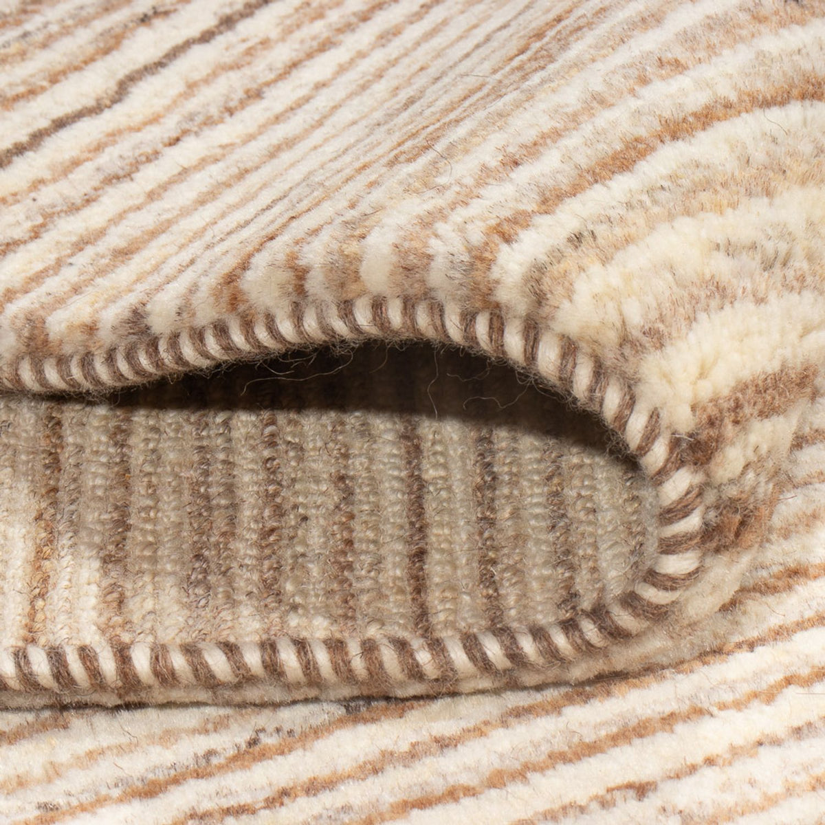 Alfombra Gabbeh - Persa - 233 x 175 cm - beige claro