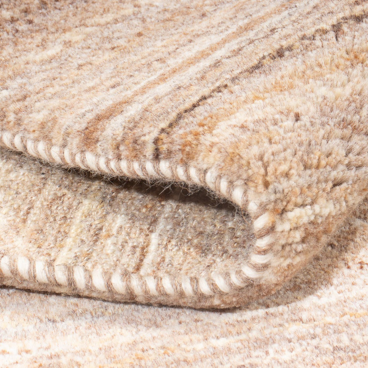 Alfombra Gabbeh - Persa - 184 x 148 cm - beige oscuro