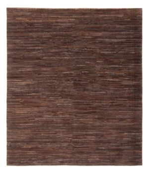 Alfombra Gabbeh - Persa - 192 x 158 cm - marrón oscuro