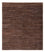 Alfombra Gabbeh - Persa - 192 x 158 cm - marrón oscuro