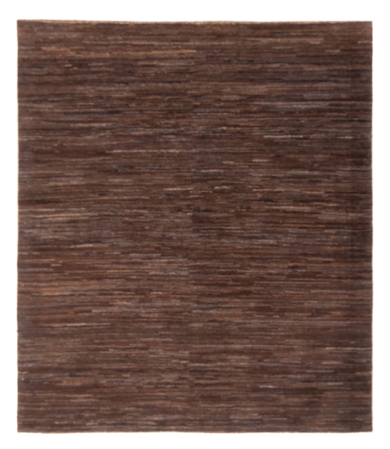 Alfombra Gabbeh - Persa - 192 x 158 cm - marrón oscuro