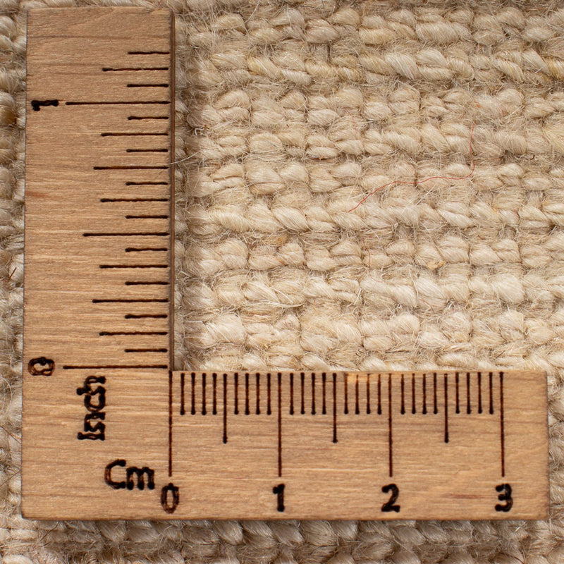 Alfombra Gabbeh - Persa - 235 x 171 cm - blanco natural