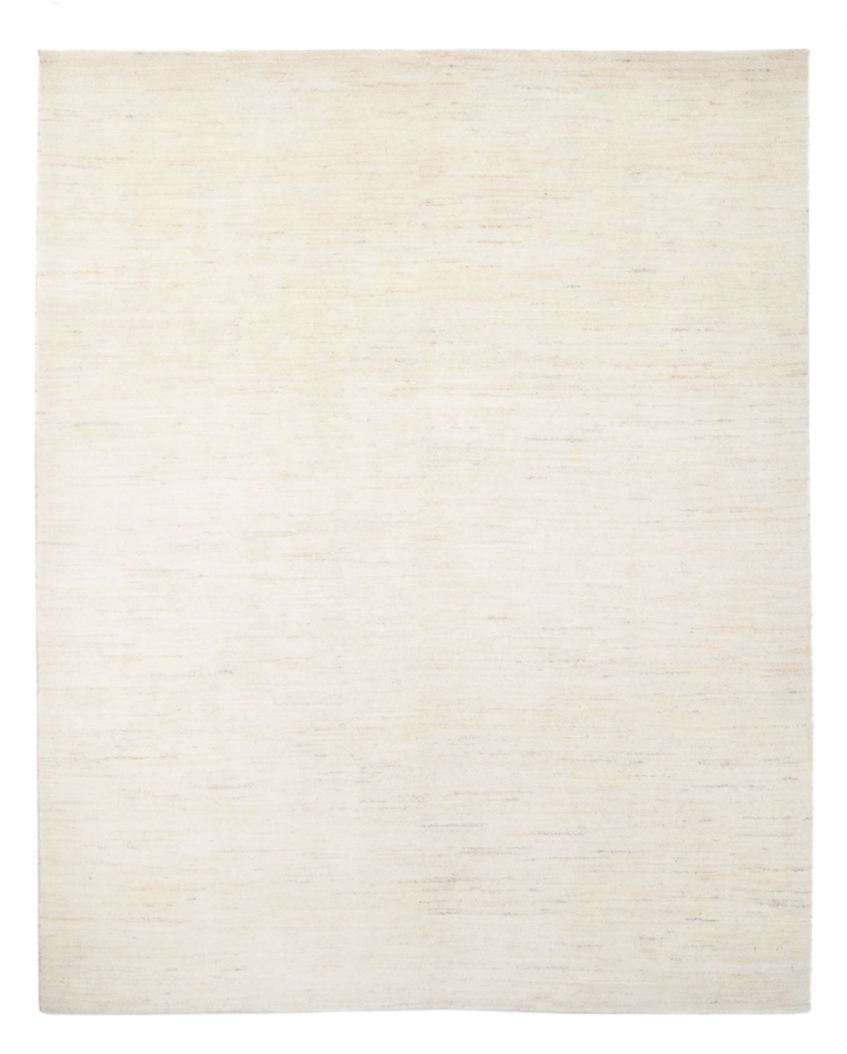 Alfombra Gabbeh - Persa - 232 x 174 cm - blanco natural