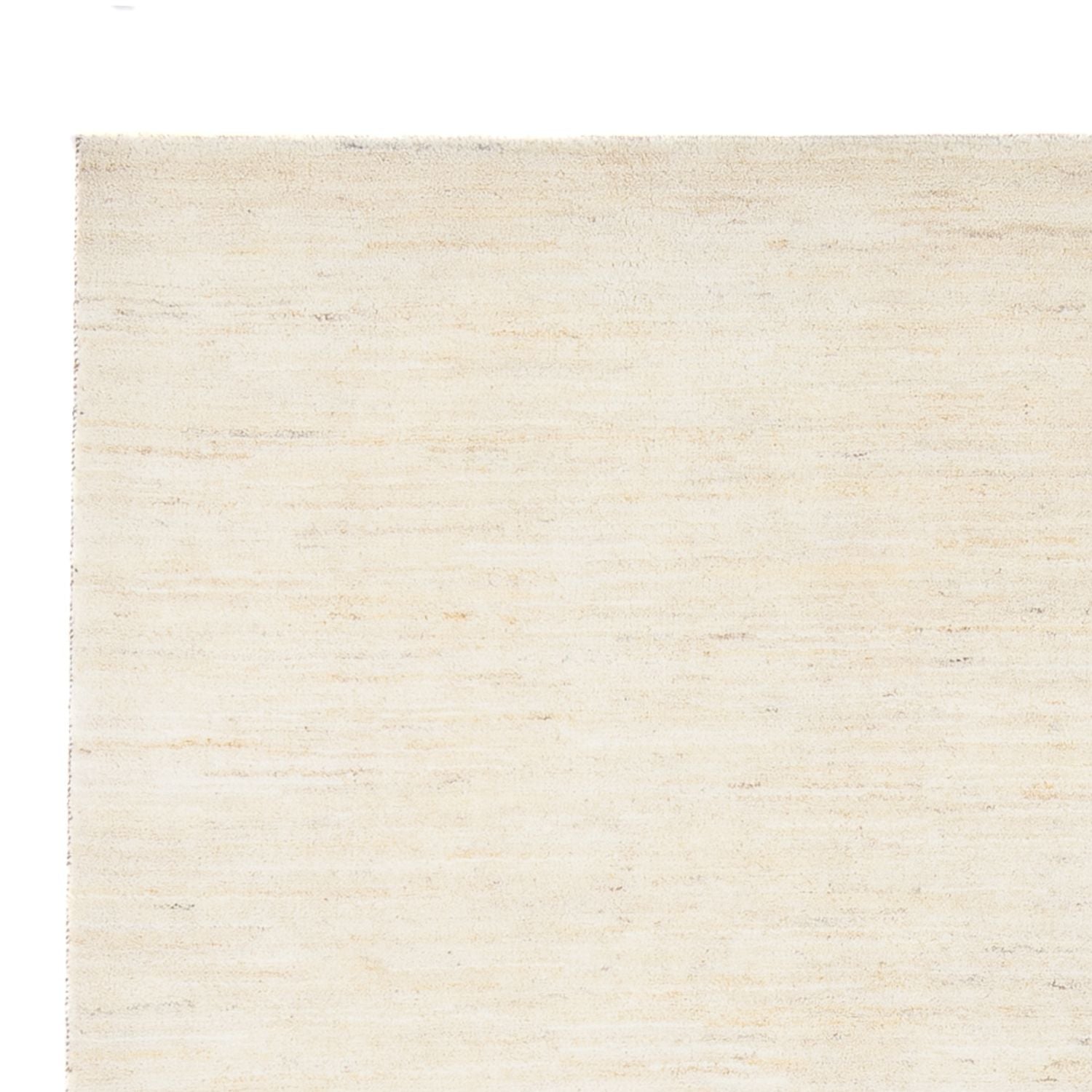 Alfombra Gabbeh - Persa - 232 x 174 cm - blanco natural