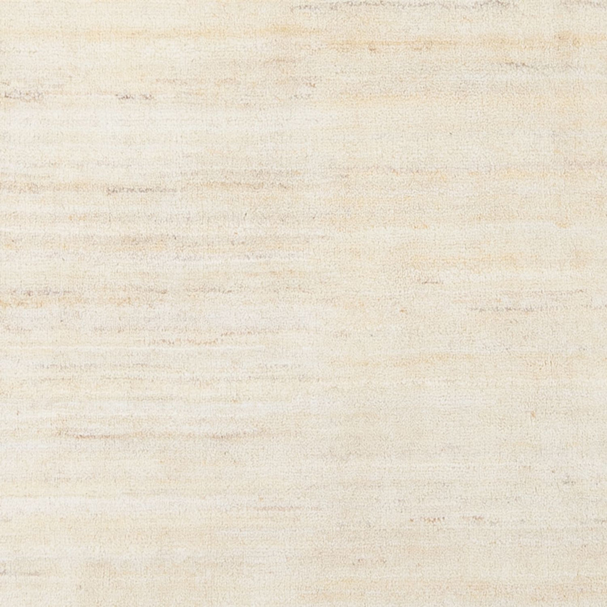 Alfombra Gabbeh - Persa - 242 x 182 cm - blanco natural