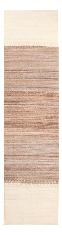 Alfombra de pasillo Alfombra Gabbeh - Persa - 339 x 80 cm - natural