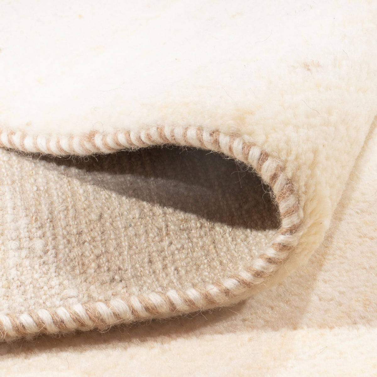 Alfombra Gabbeh - Persa - 303 x 213 cm - blanco