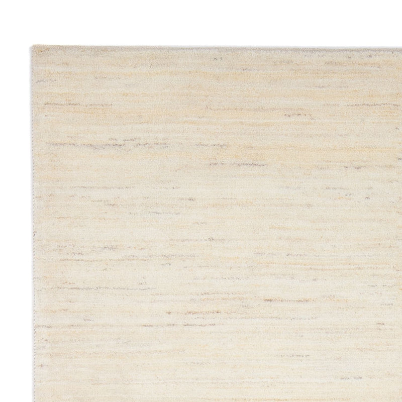 Alfombra Gabbeh - Persa - 243 x 172 cm - blanco natural