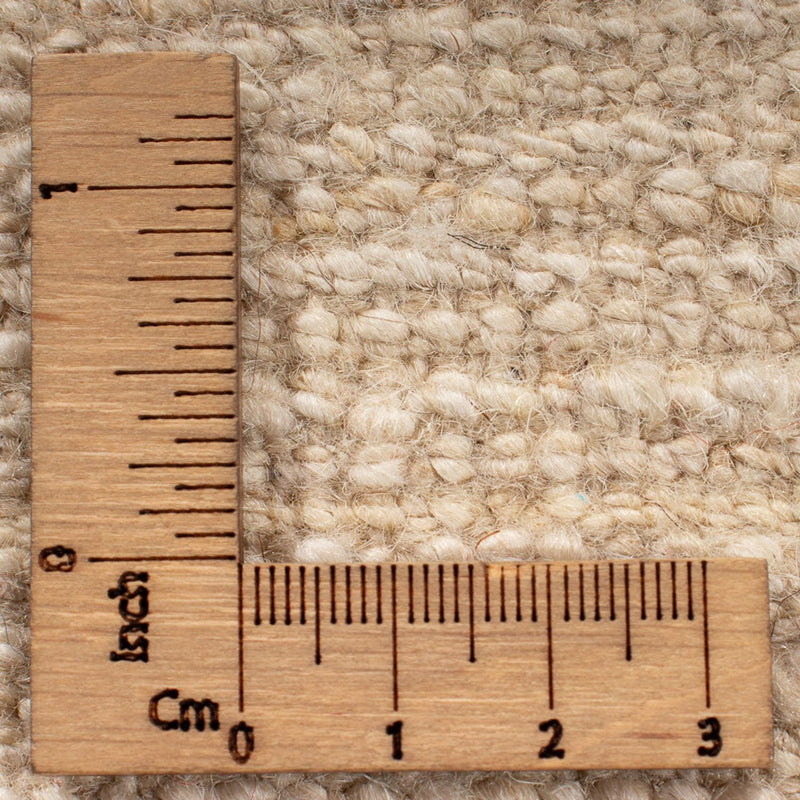 Alfombra Gabbeh - Persa - 243 x 172 cm - blanco natural