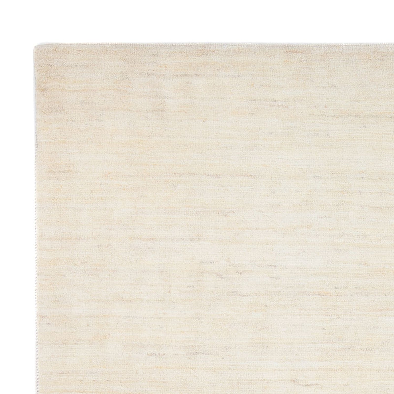 Alfombra Gabbeh - Persa - 248 x 187 cm - blanco natural