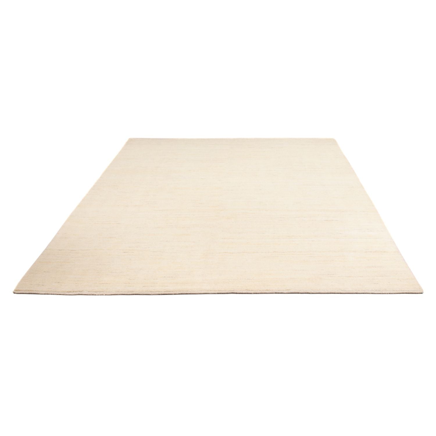 Alfombra Gabbeh - Persa - 248 x 187 cm - blanco natural