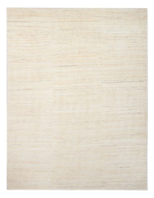 Alfombra Gabbeh - Persa - 221 x 166 cm - blanco natural
