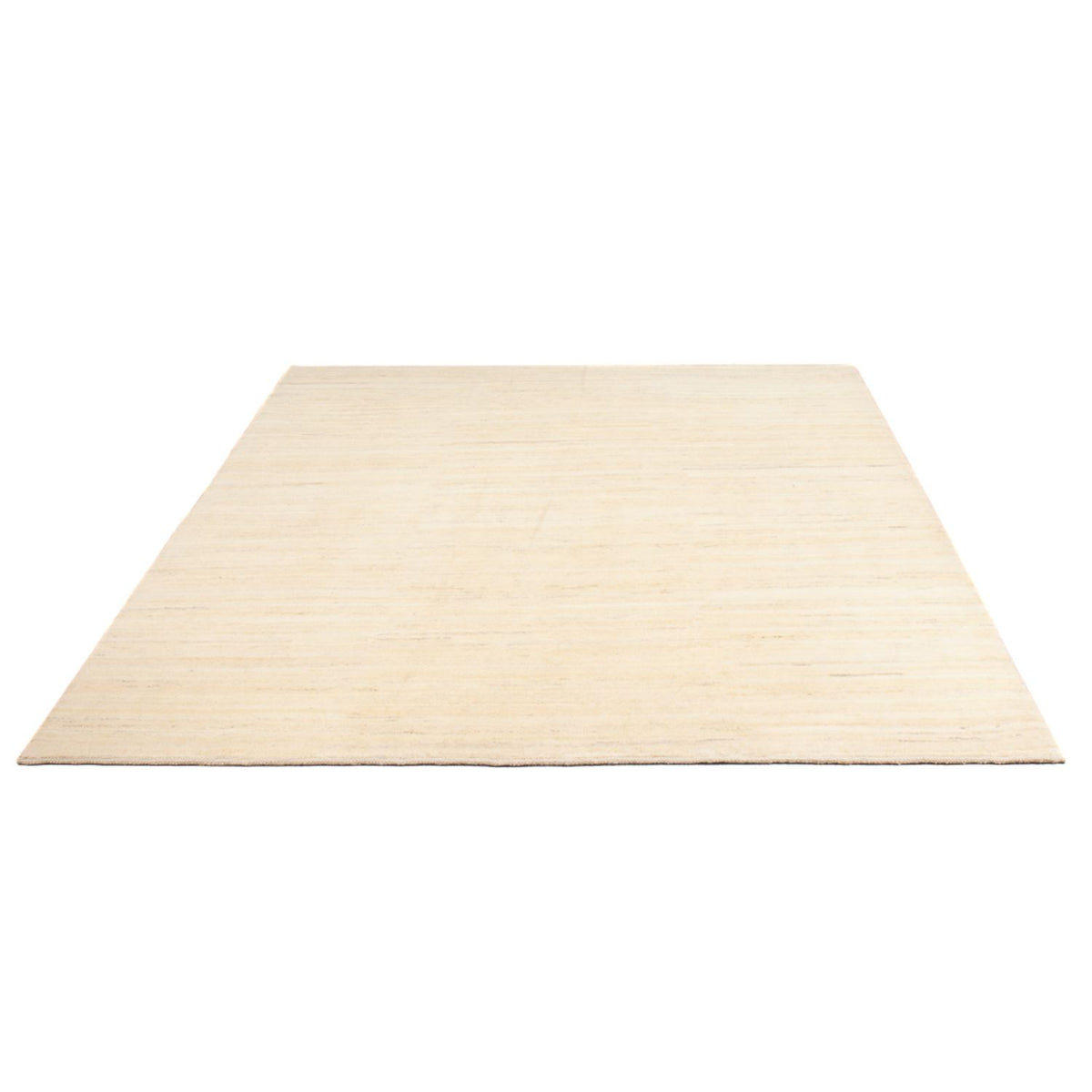 Alfombra Gabbeh - Persa - 221 x 166 cm - blanco natural