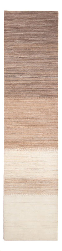 Alfombra de pasillo Alfombra Gabbeh - Persa - 350 x 80 cm - natural