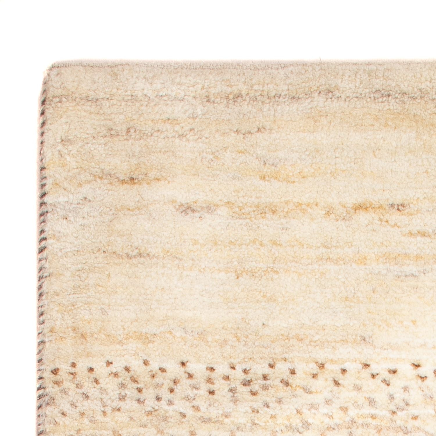 Alfombra Gabbeh - Persa - 97 x 59 cm - beige claro