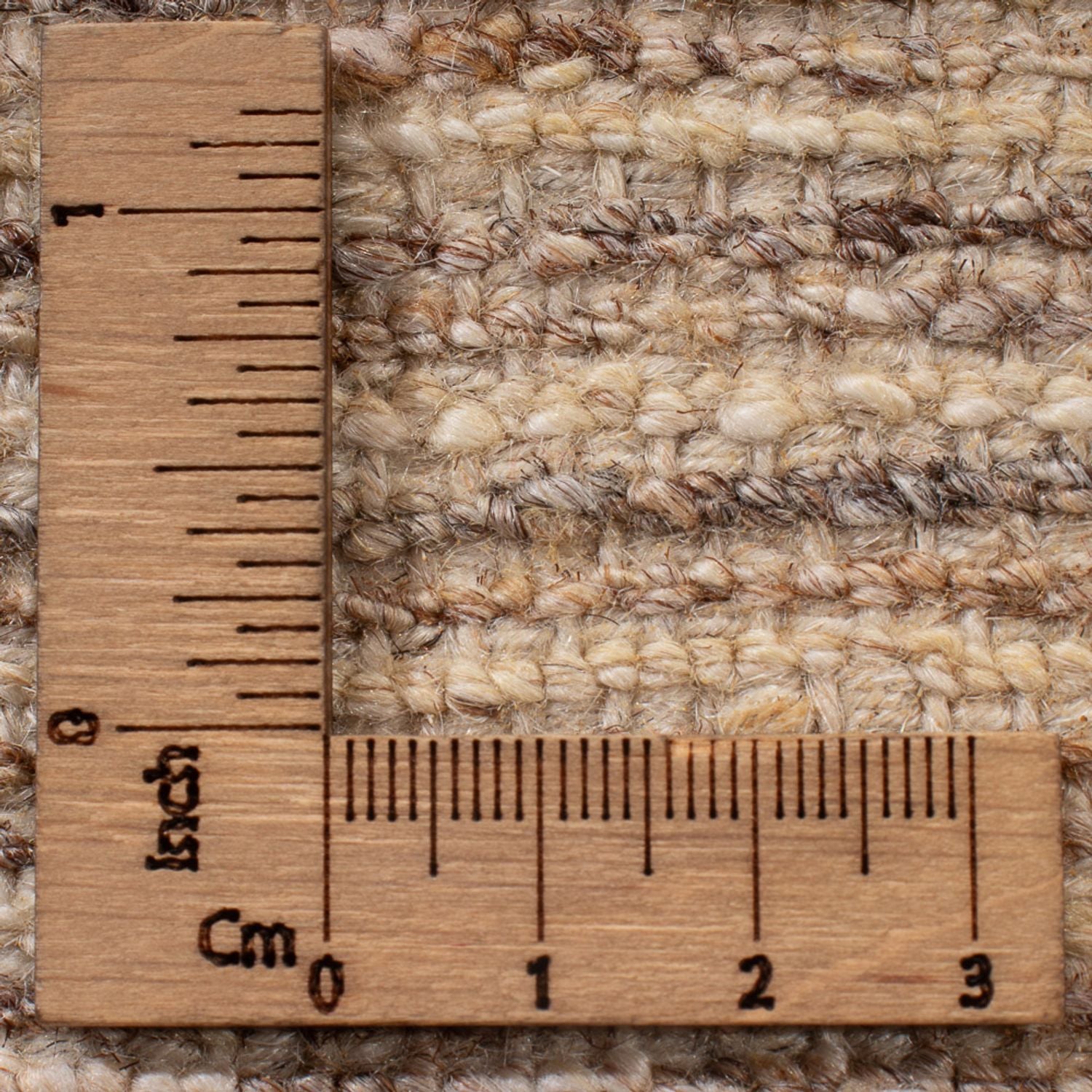 Alfombra Gabbeh - Persa - 95 x 56 cm - beige claro