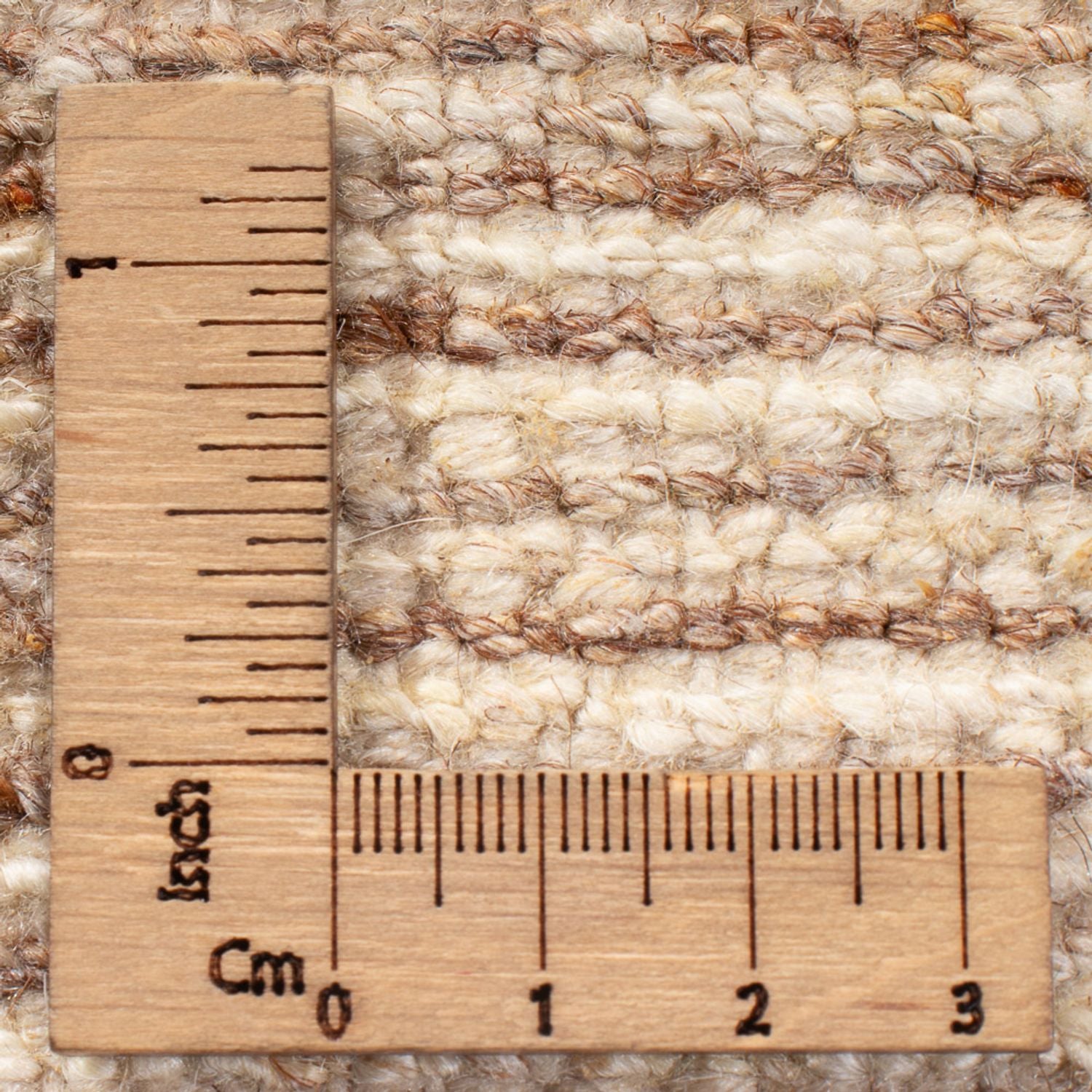 Alfombra Gabbeh - Persa - 91 x 60 cm - beige claro