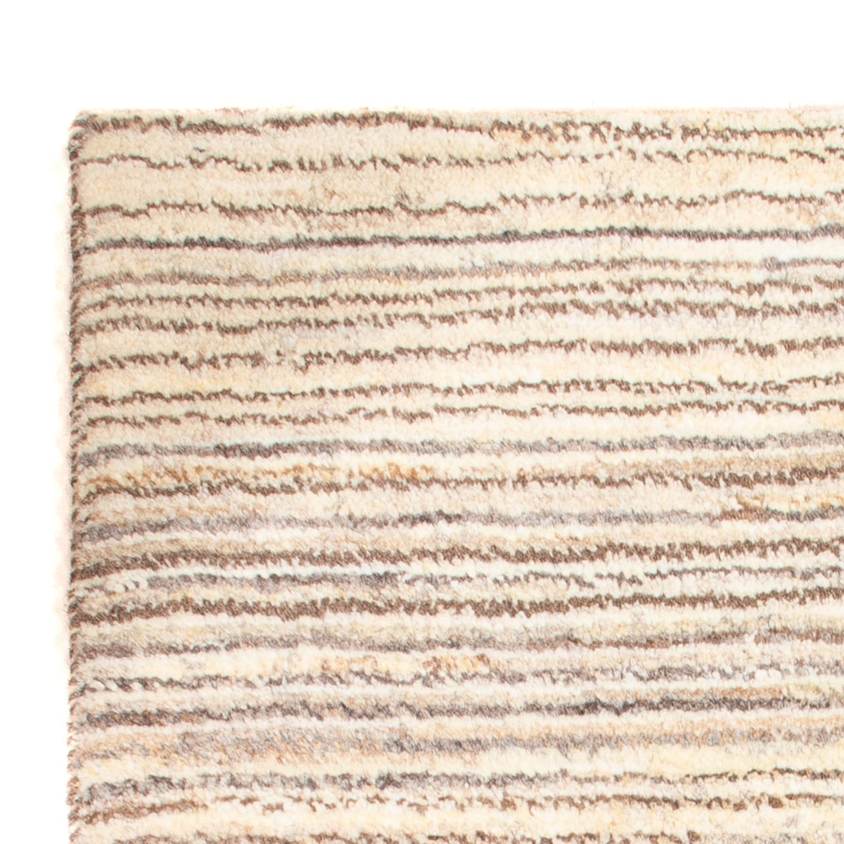 Alfombra Gabbeh - Persa - 93 x 62 cm - beige claro
