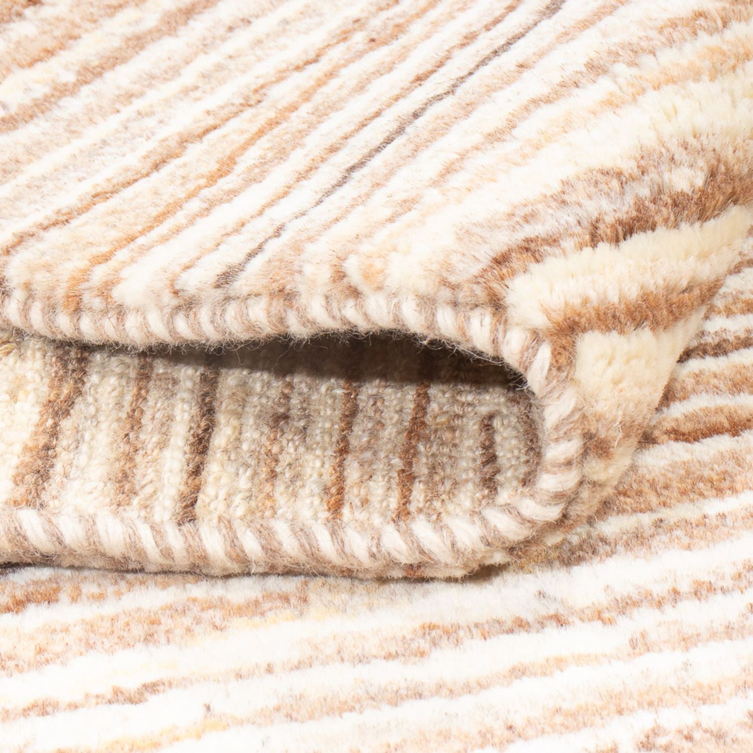 Alfombra Gabbeh - Persa - 147 x 103 cm - beige oscuro
