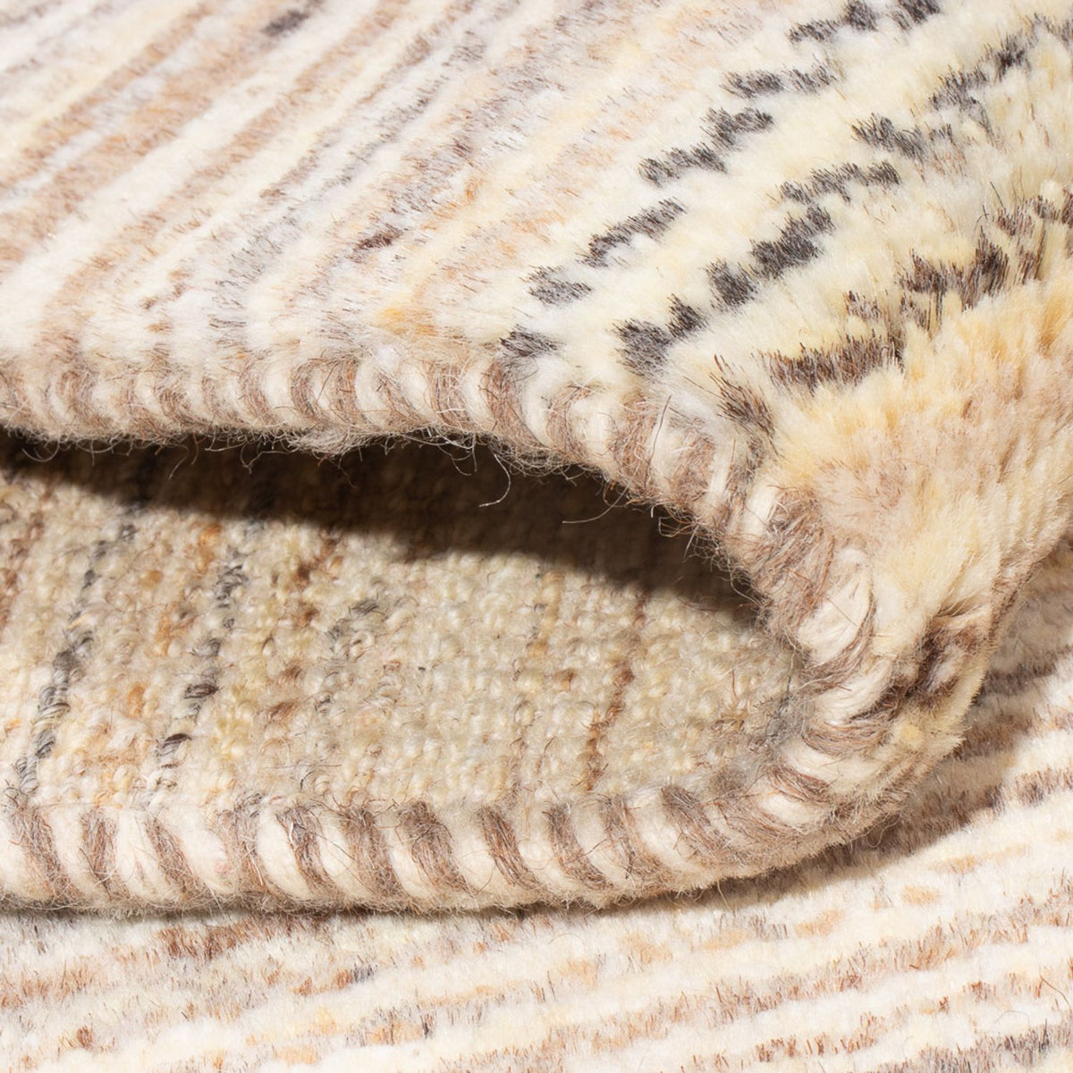 Alfombra Gabbeh - Persa - 95 x 60 cm - beige claro