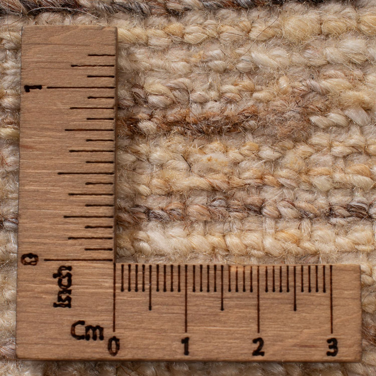 Alfombra Gabbeh - Persa - 96 x 58 cm - beige claro