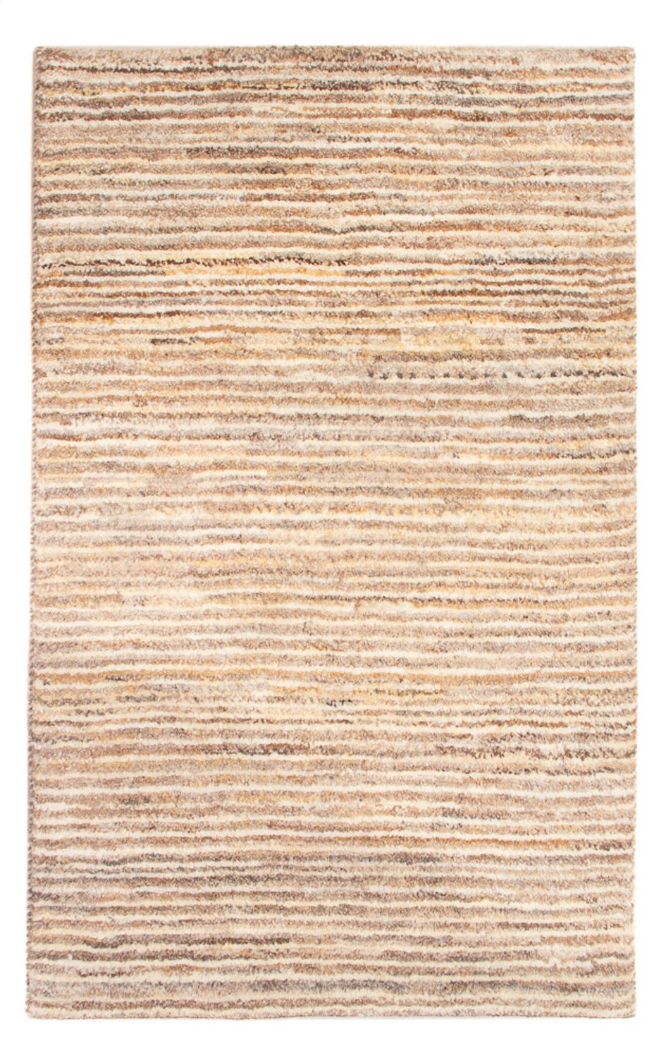 Alfombra Gabbeh - Persa - 90 x 58 cm - beige oscuro