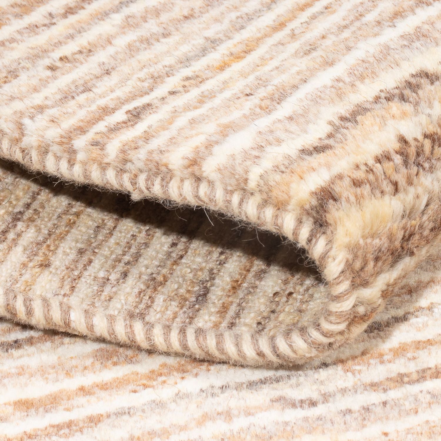 Alfombra Gabbeh - Persa - 90 x 58 cm - beige oscuro