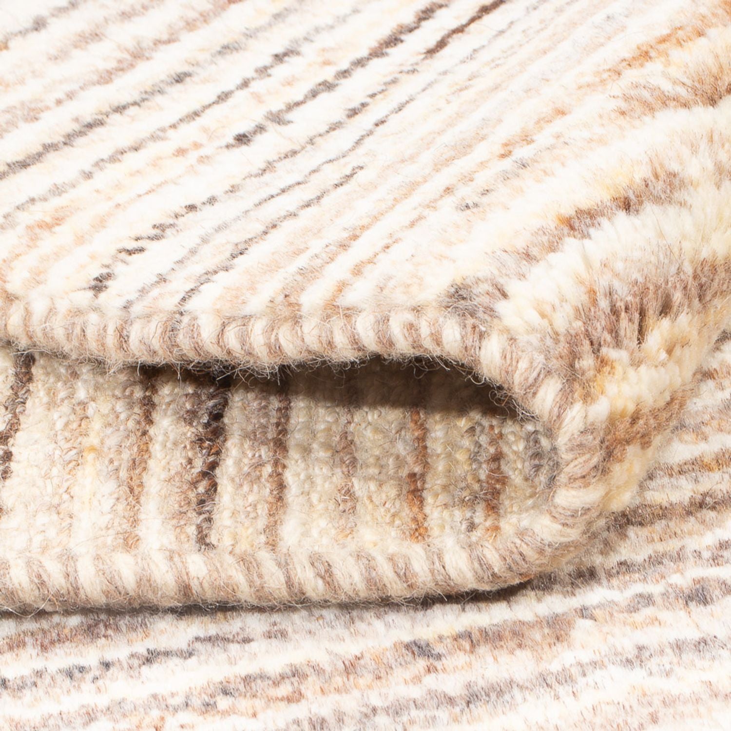 Alfombra Gabbeh - Persa - 145 x 96 cm - beige claro